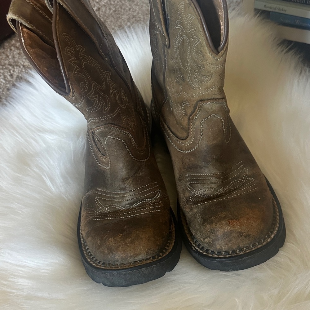 Ariat Fat Baby Brown Western Boots